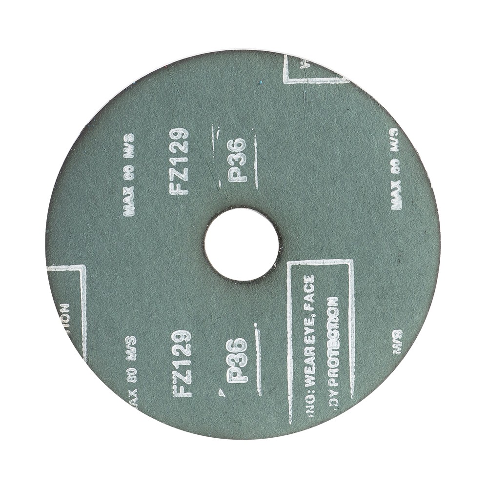 36 Grit 25Pack 5" x 7/8" Zirconia Resin Fiber Grinding And Sanding Discs