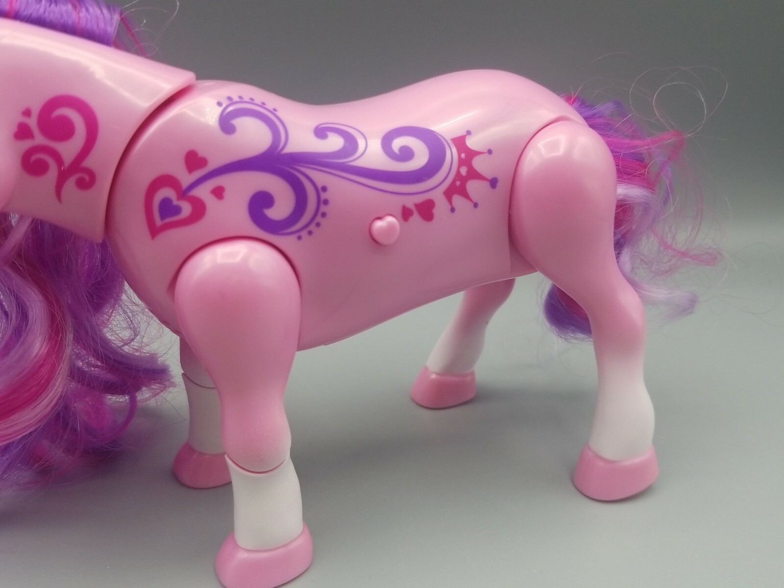 Moose Toys Pink Unicorn Battery Operated Galloping Walking Lights Sounds