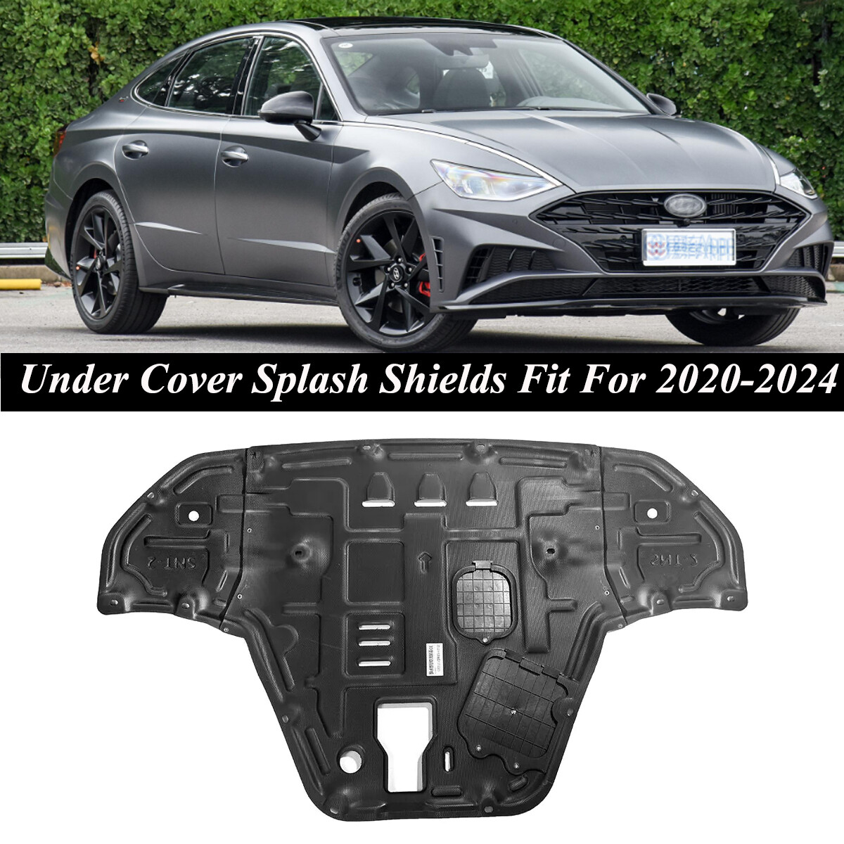Front Engine Under Cover Splash Shields Fit For 2020-2022 Hyundai Sonata