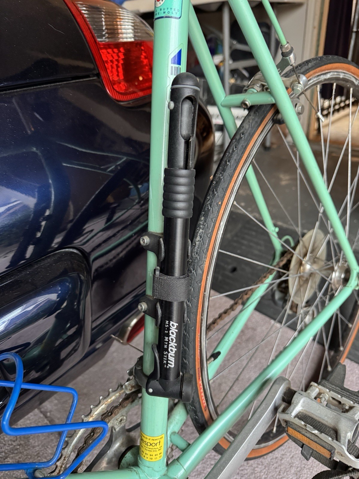 Bianchi Sport SX Vintage Racing Bike Celeste Green Steel Frame 700C Wheels