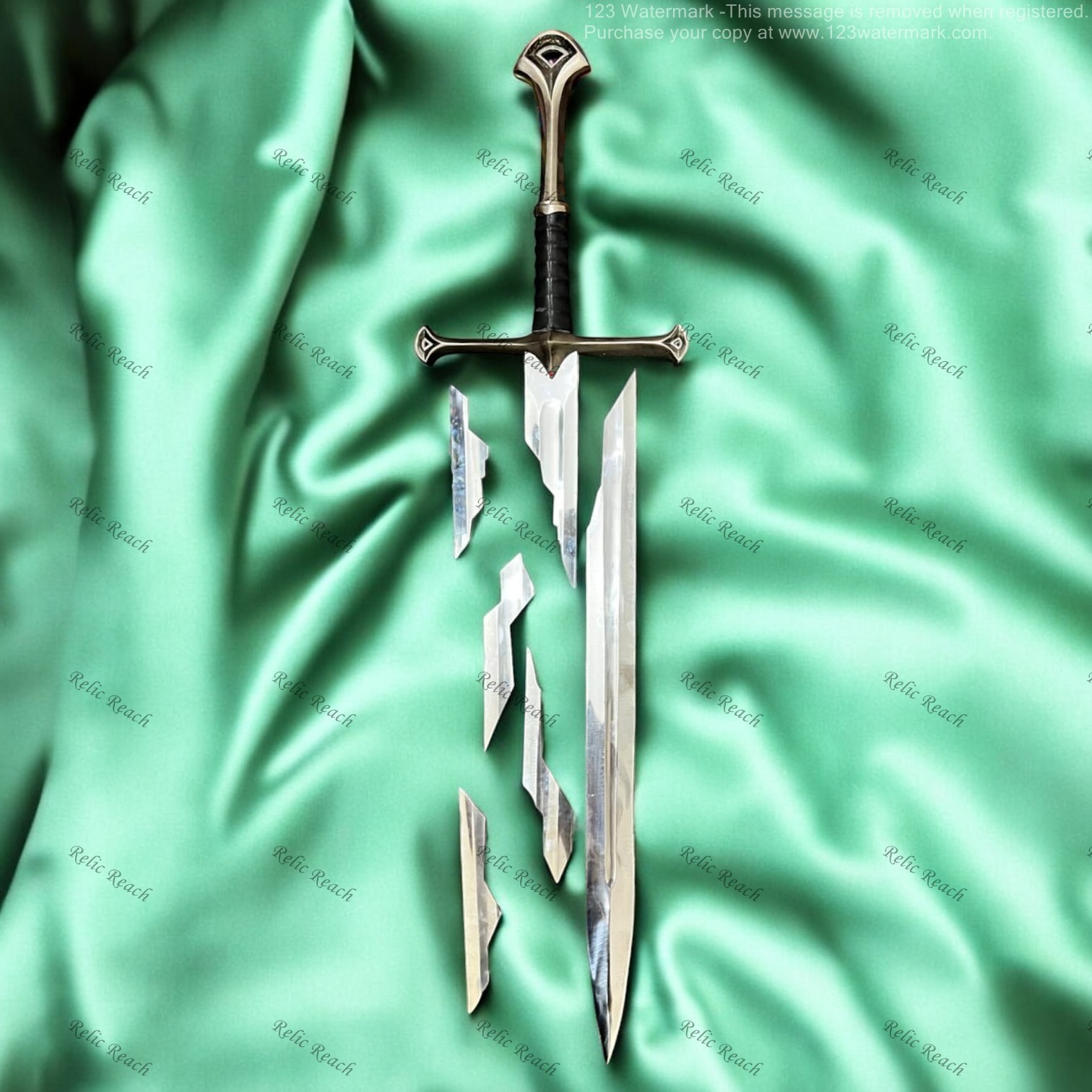 LOTR Anduril Shard of Narsil, High Carbon Steel Premium Hobbit Christmas GIFT BF