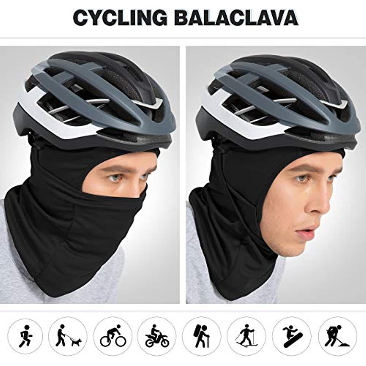 Balaclava Face Mask Ski Sun Hood Tactical UV Protection Full Masks for Men Women