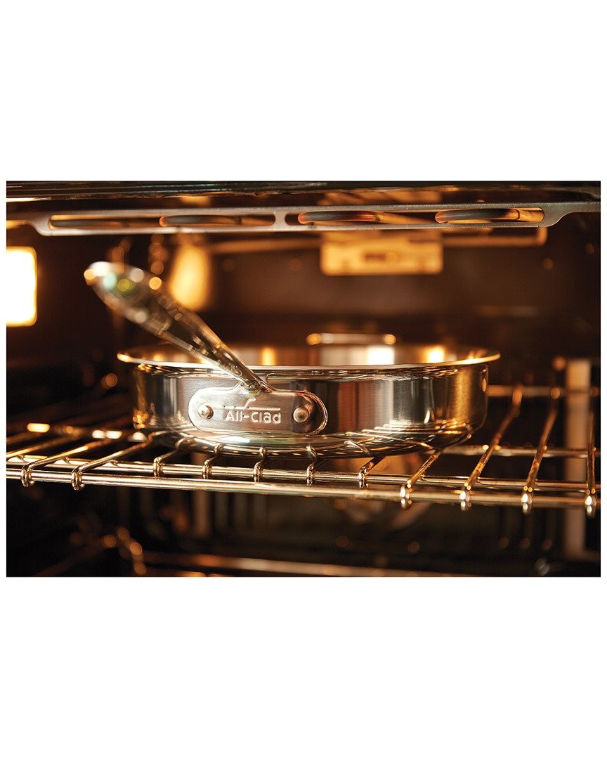 All-Clad 401599 Stainless Steel Tri-Ply Bonded Dishwasher Safe Cookware Set 5