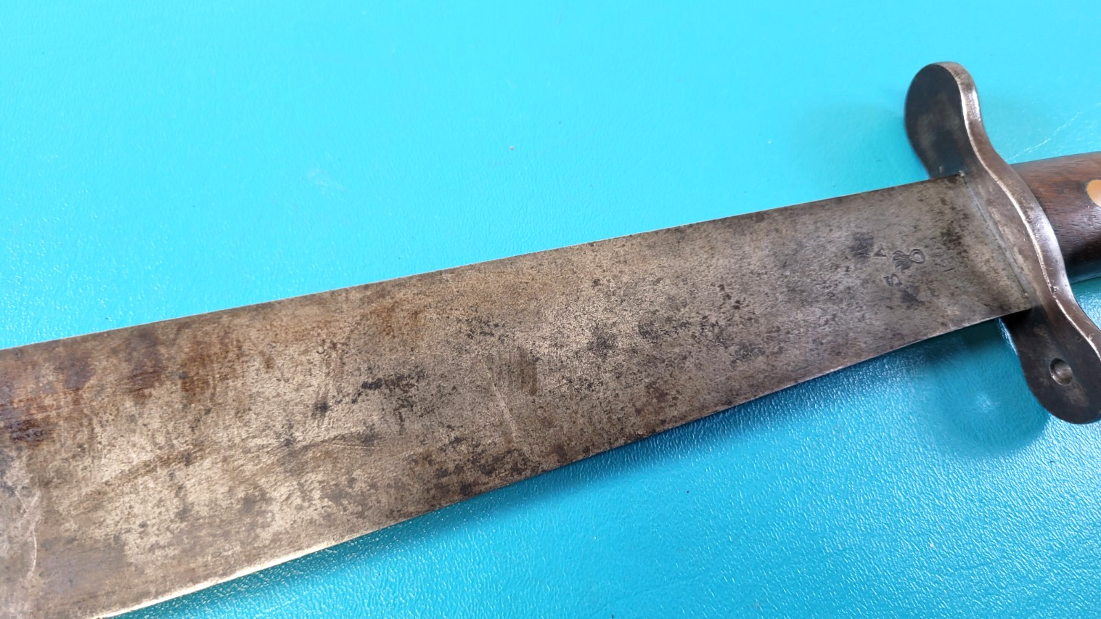 Pre WWI US Army Model 1909 Bolo Knife Machete Knife 1st Year S/N# 3163 TR734