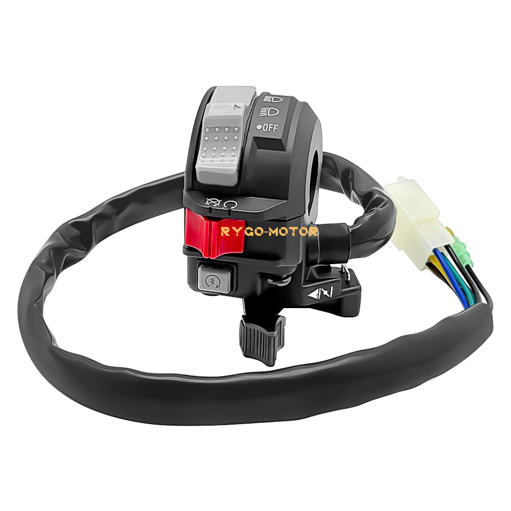 Left Handlebar Kill Switch Start Run Off Headlight for Yamaha Kodiak 400 YFM400