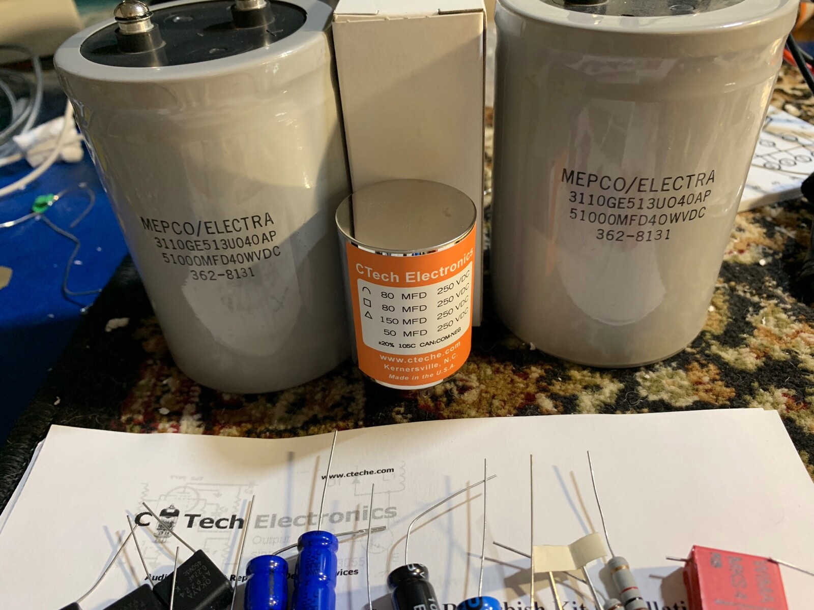 Deluxe Restoration Kit McIntosh MC2100 MC-2100 Amplifier