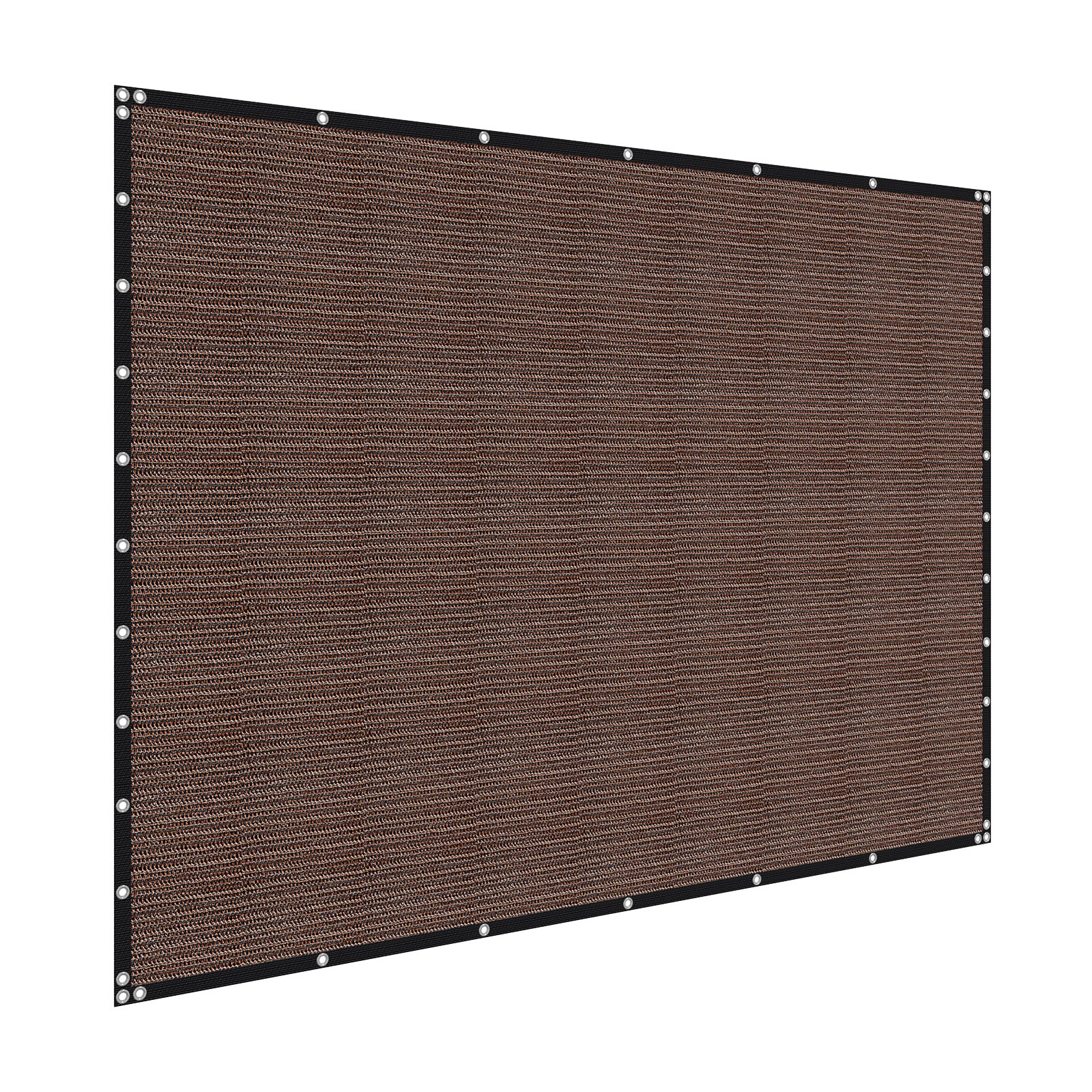 Uimoso 90% Sun Shade Cloth Privacy Screen 10 x 12 ft for Patio Garden (Brown)