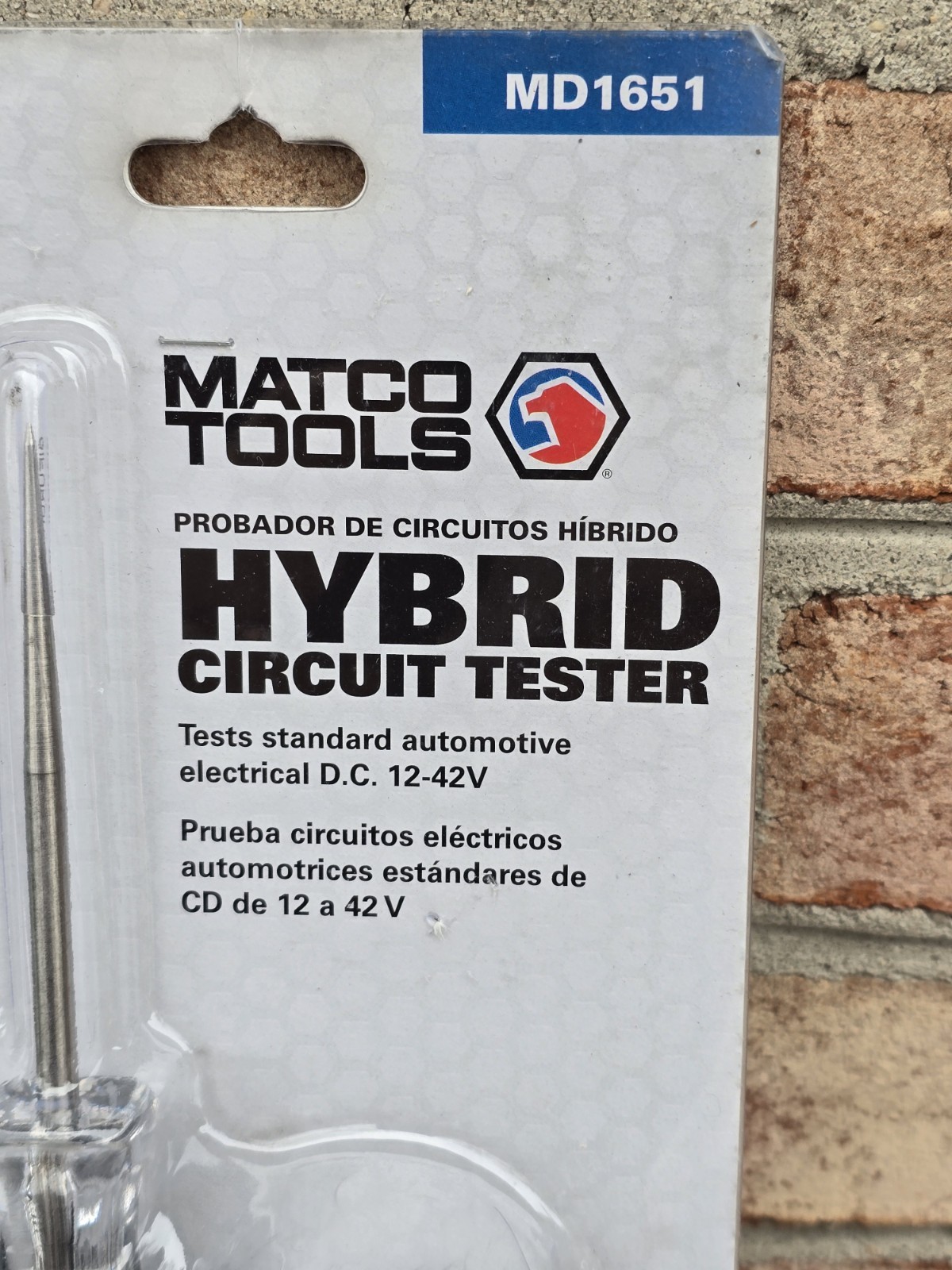 New Matco Tools MD1651 Hybrid Circuit Tester 6-42V - Electrical Diagnostic Tool