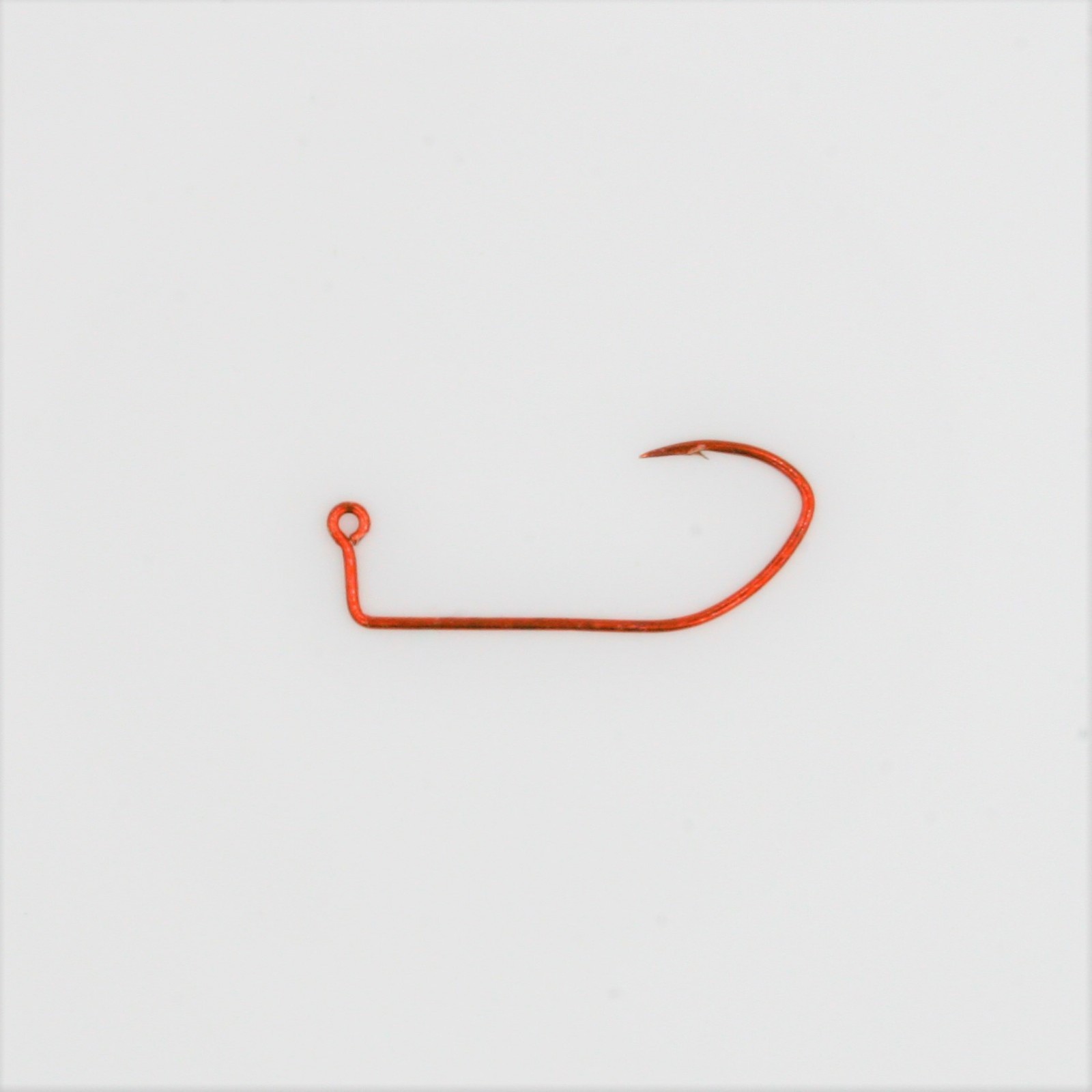 100 - Eagle Claw 500R Red Pro V Lil Nasty Sickle Style Jig Hooks for Molds