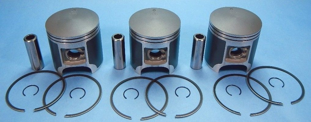 NEW POLARIS 600 TRIPLE PISTONS TOP END GASKET KIT 1995-2000 95-00 XC XCR XLT SP