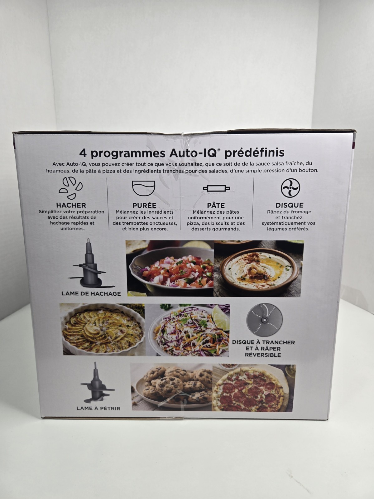 Ninja Professional 12-Cup XL Food Processor Platinum Silver Auto IQ Proff