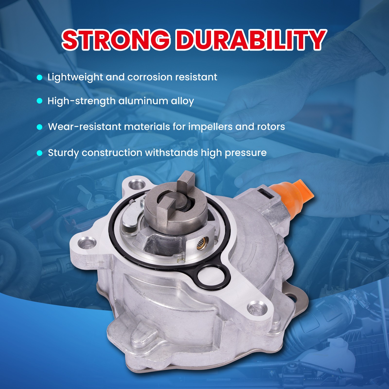 Vacuum Pump for Ford Edge Explorer Escape Fusion Mustang Taurus Lincoln MKC MKZ