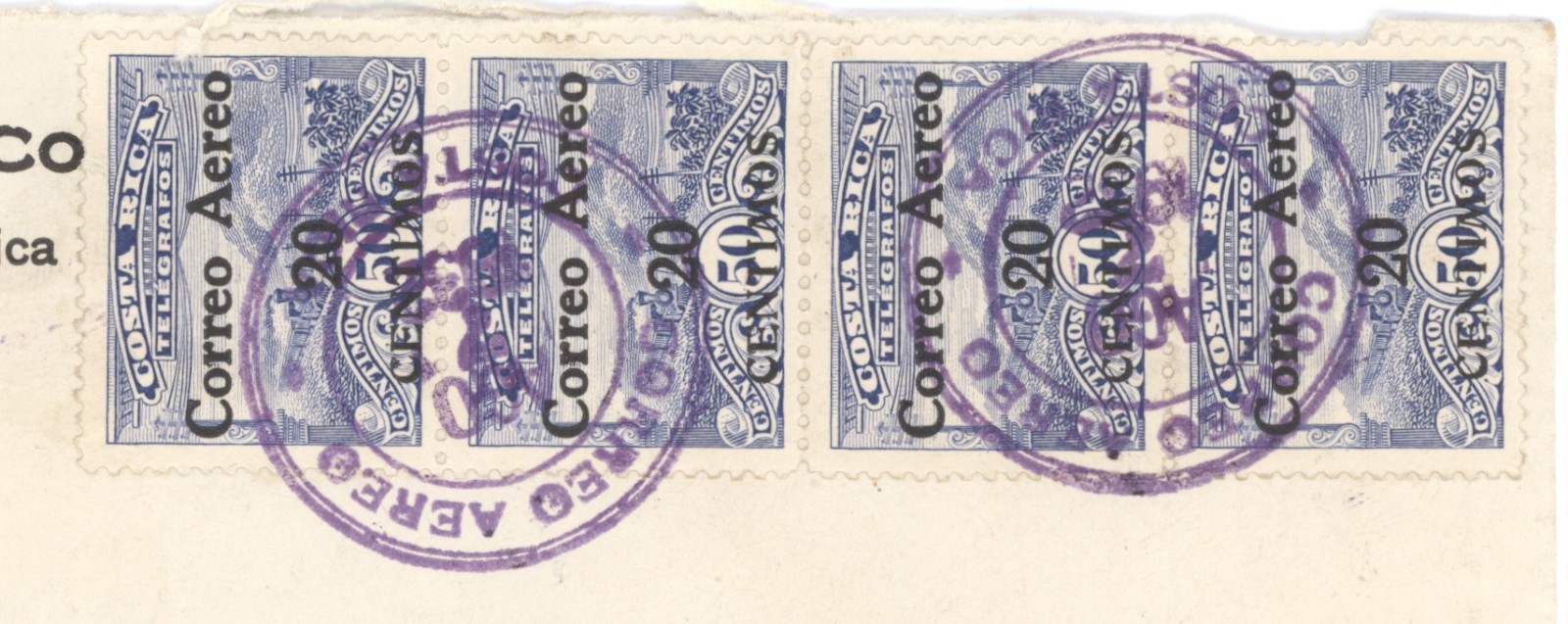 Costa Rica 1932 Airmail Cover San Jose To New York US Rubber Export Multi Stamps