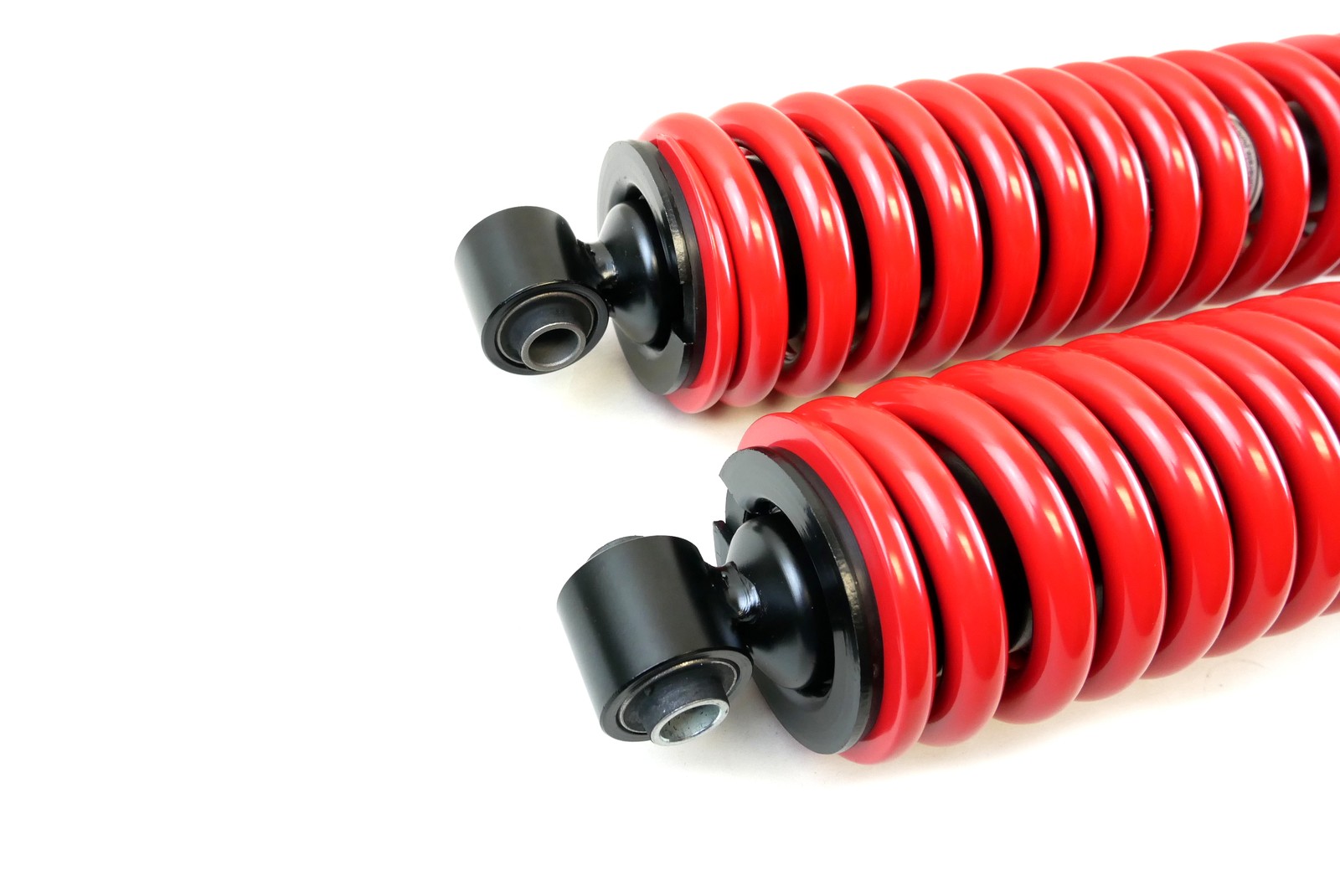 Monster Rear Shocks for Yamaha Rhino 660 2004, Red, Quality Tested, Gas-Charged