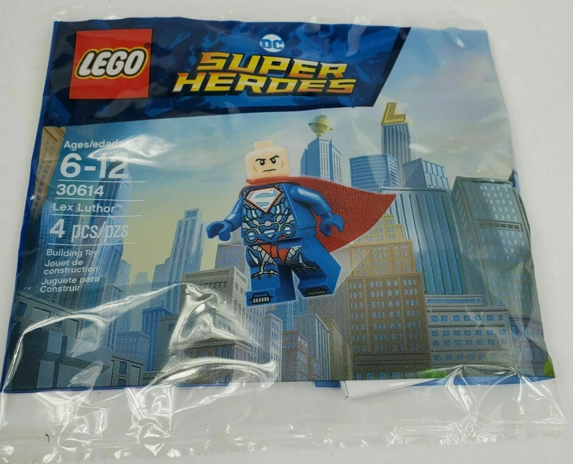 LEGO Lex Luthor DC Super Heroes 30614 Polybag Minifigure NEW SEALED