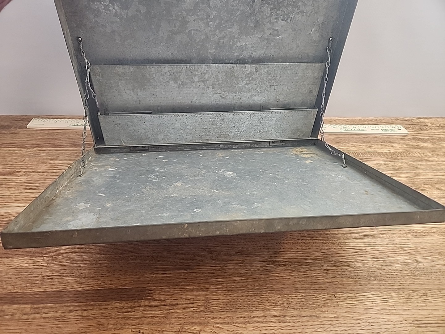 Vintage Associated Breeding Service Metal Box, Lena, WI Horse Insemination