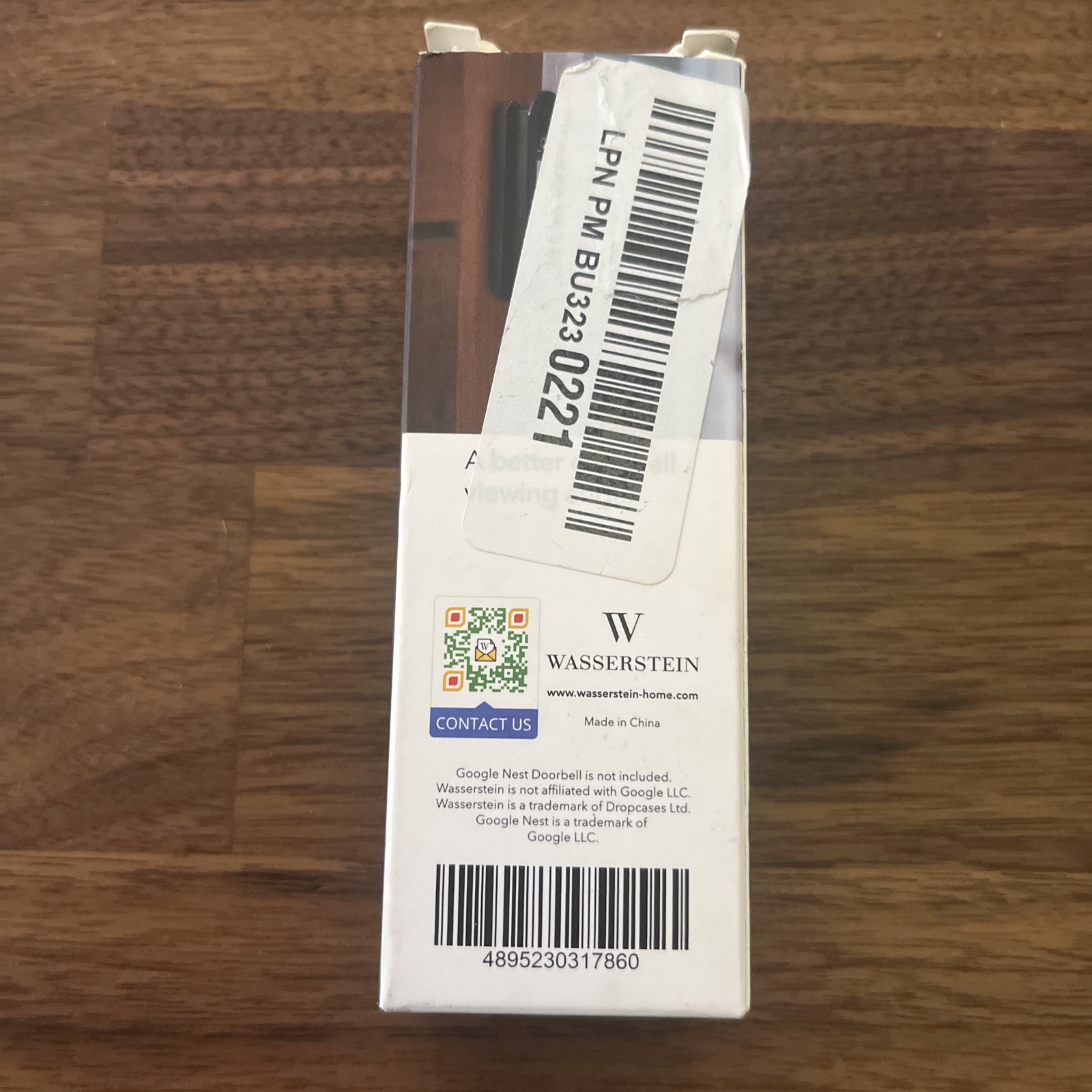 Wasserstein Horizontal Adjustable Angle Mount for Nest Doorbell (Wired,2nd Gen)