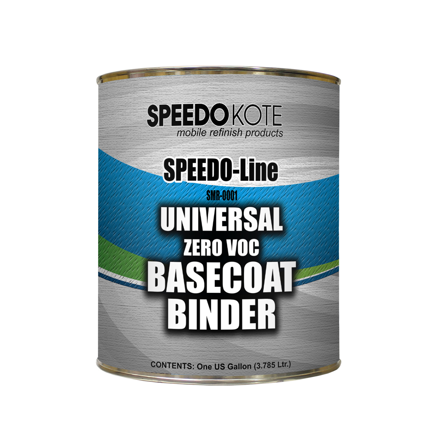 Universal Basecoat Binder for automotive base coats, 0 VOC, One Gallon SMR-0001