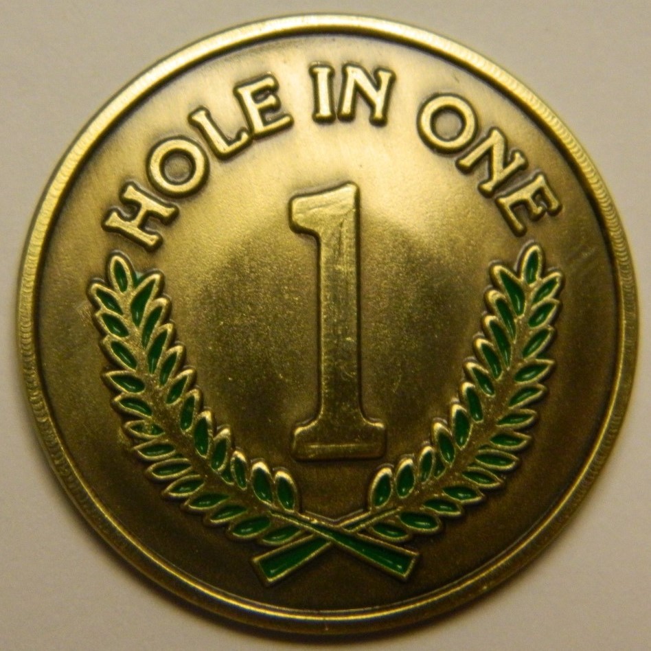 Hole in One Golf Ball Marker New Unique  Magnetic