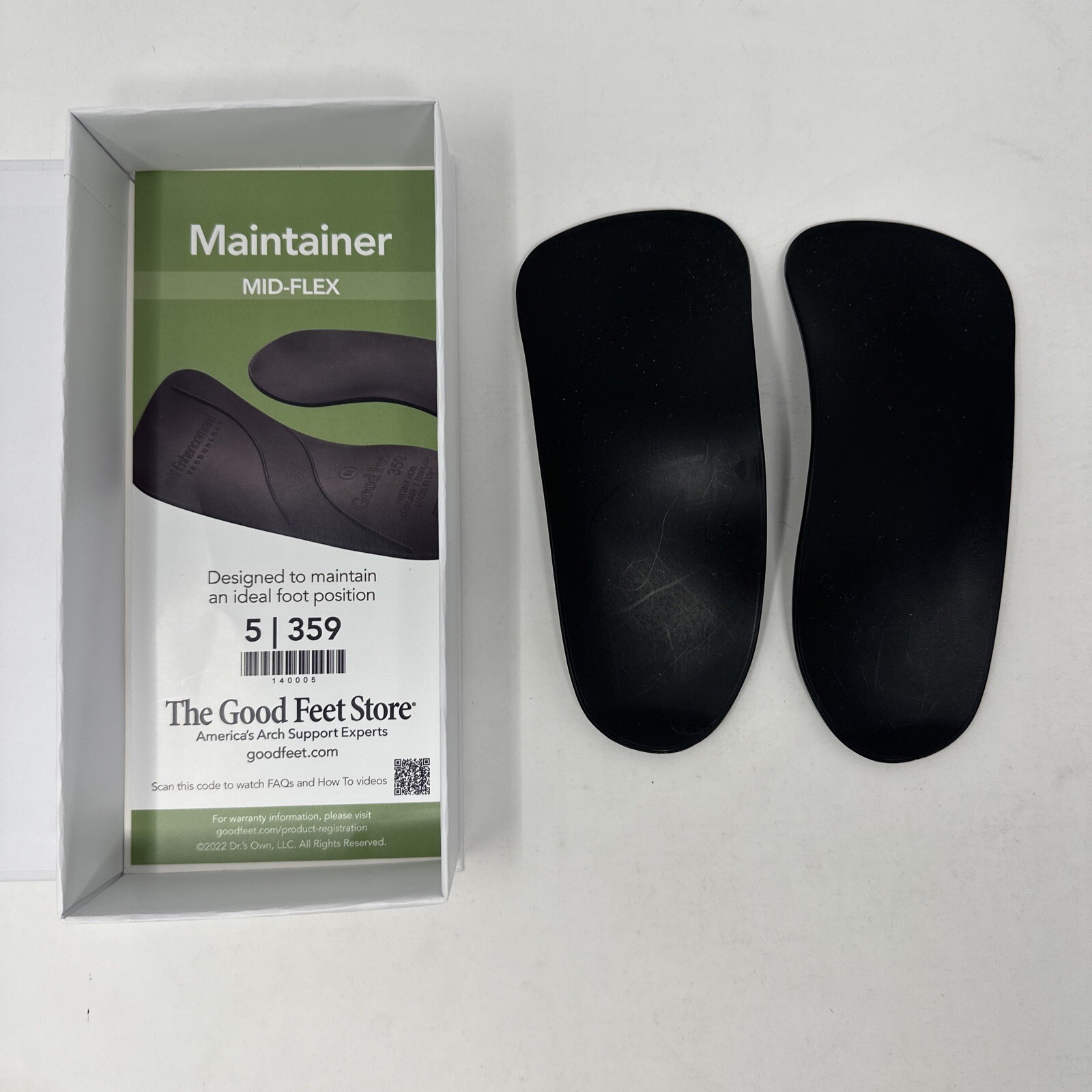 The Good Feet Store Maintainer 5 Mid-flex 359 - Arch Support