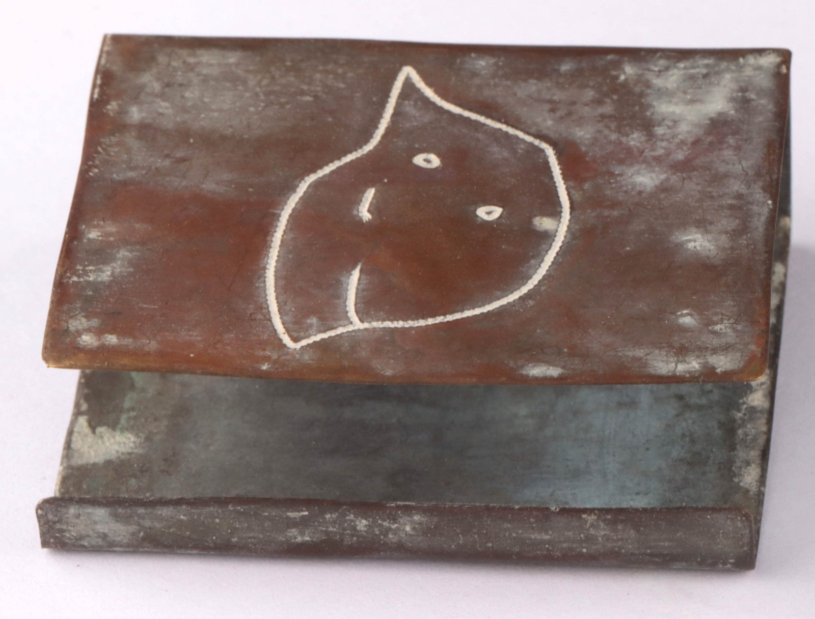 German WW2 Clip for Matchbox matches WWII Trench art Ring Engraving Military Set