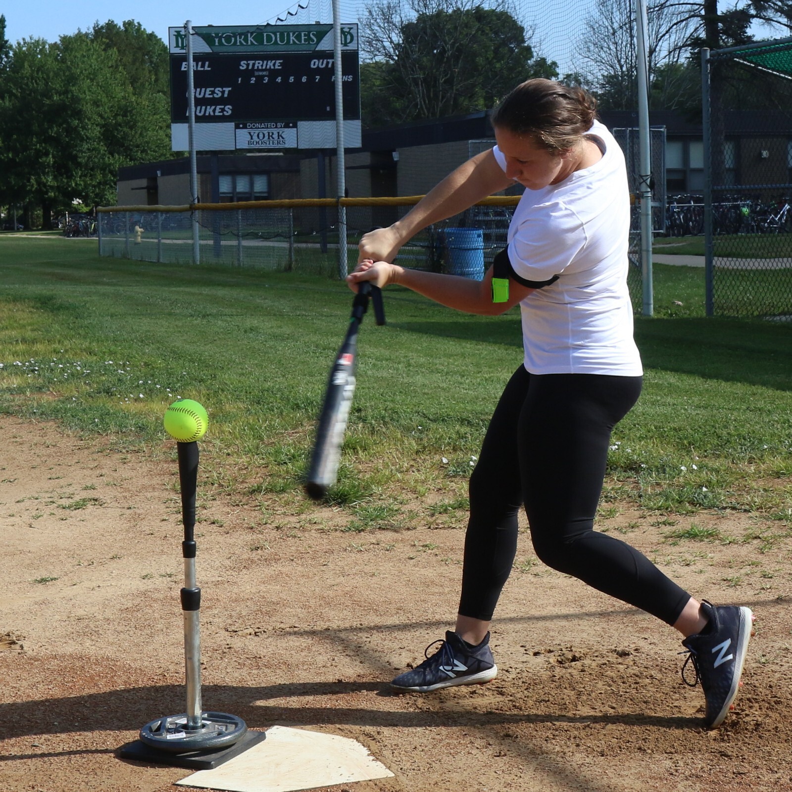 SWINGRAIL Baseball & Softball Swing Trainer - Batting Hitting Aid by SWINGRAIL