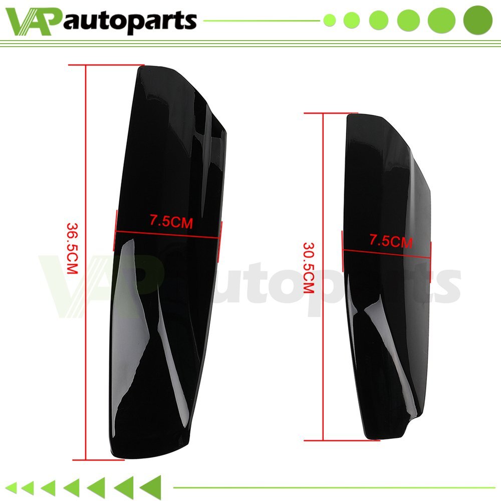 For 2008-2013 Toyota Highlander Set Roof Rack Rails Cover End Shell Replace