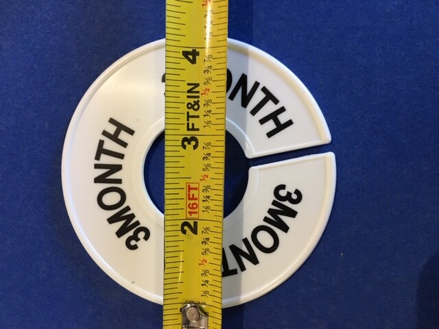 CLOTHING SIZE DIVIDERS 1T THRU 5T "2 each"