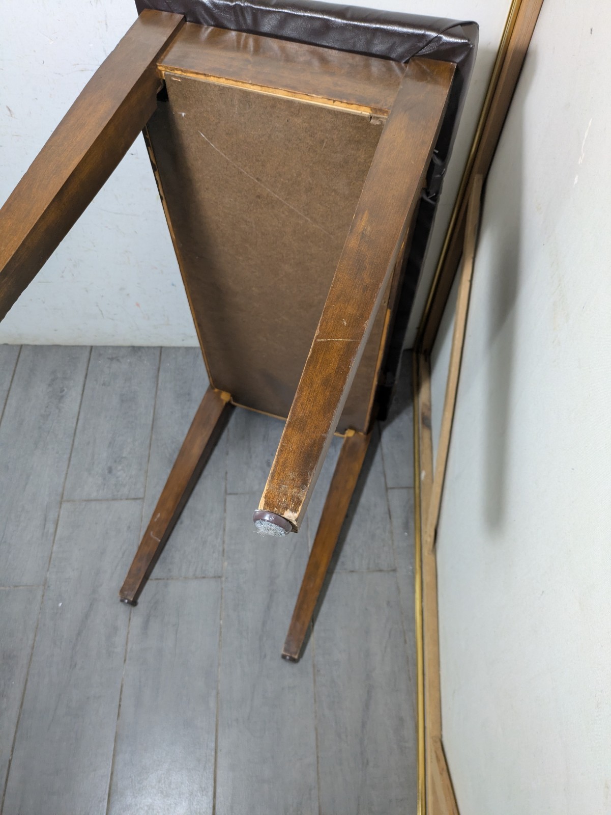 Vintage Manual Arts Furniture MCM Walnut Wood Piano Bench with Lid Storage K78