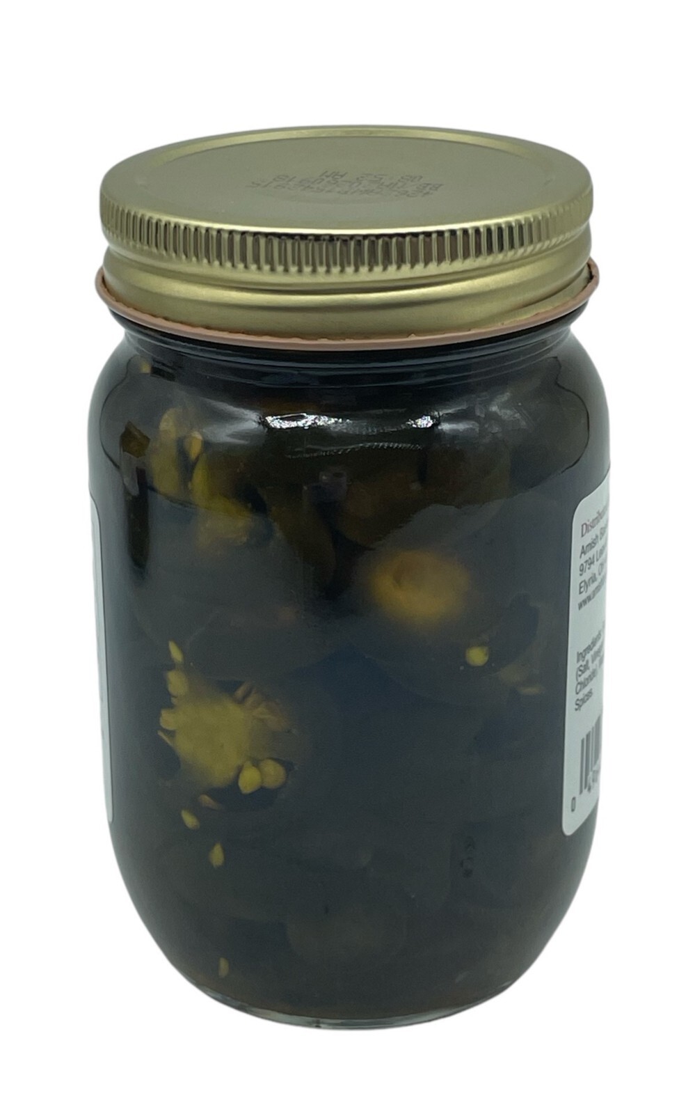 Amish Candied Jalapenos Non GMO Vegan All Natural - 15 oz - 2 Jars