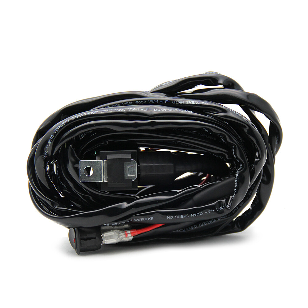 Roof 50" +7" LED Light Bar+3" Dual Color Pods Wire Kit For Can-Am Maverick X3