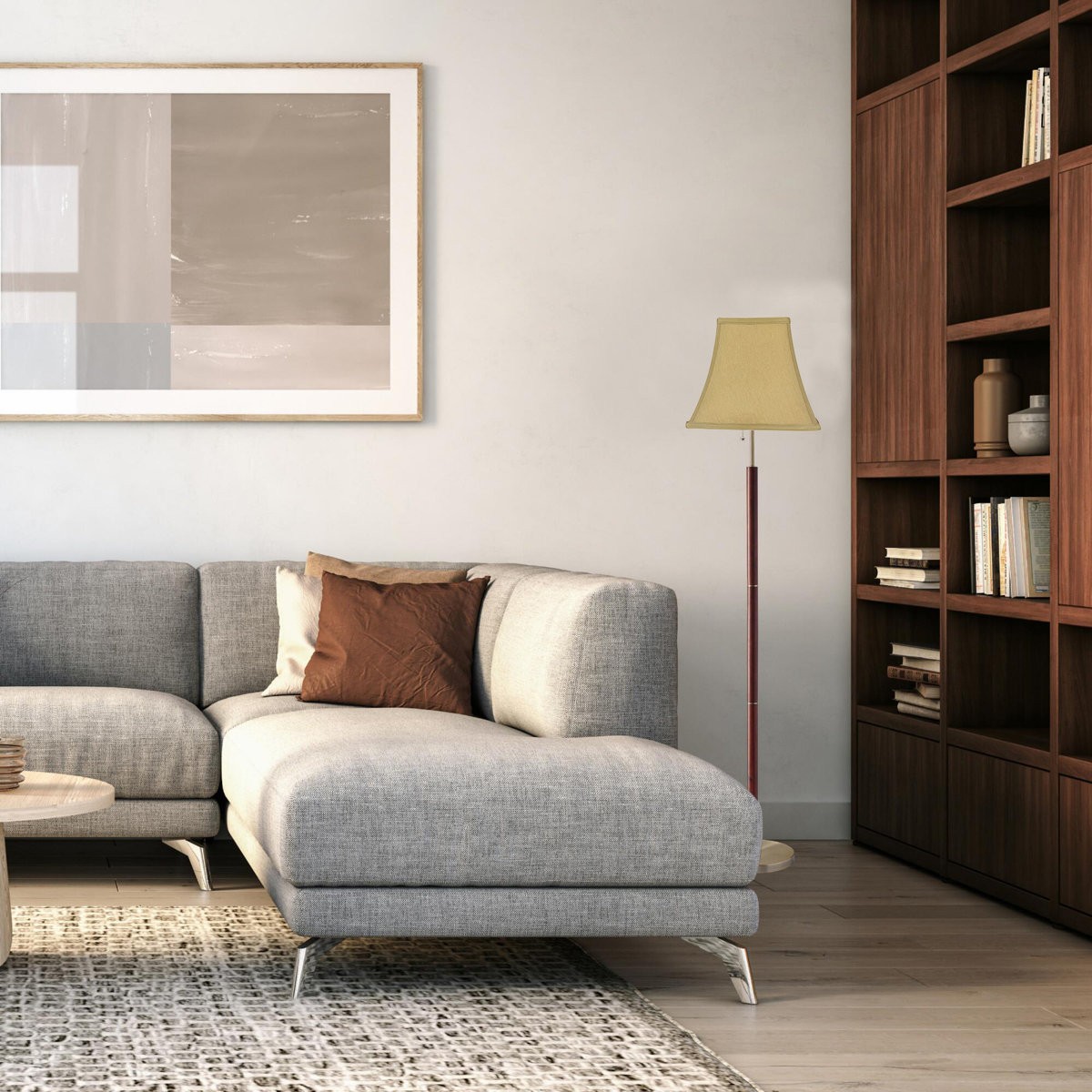 1/2 PCS 5.25"x9"x8" Small Lamp Shade for Table Lamps Replacement, Spider Model