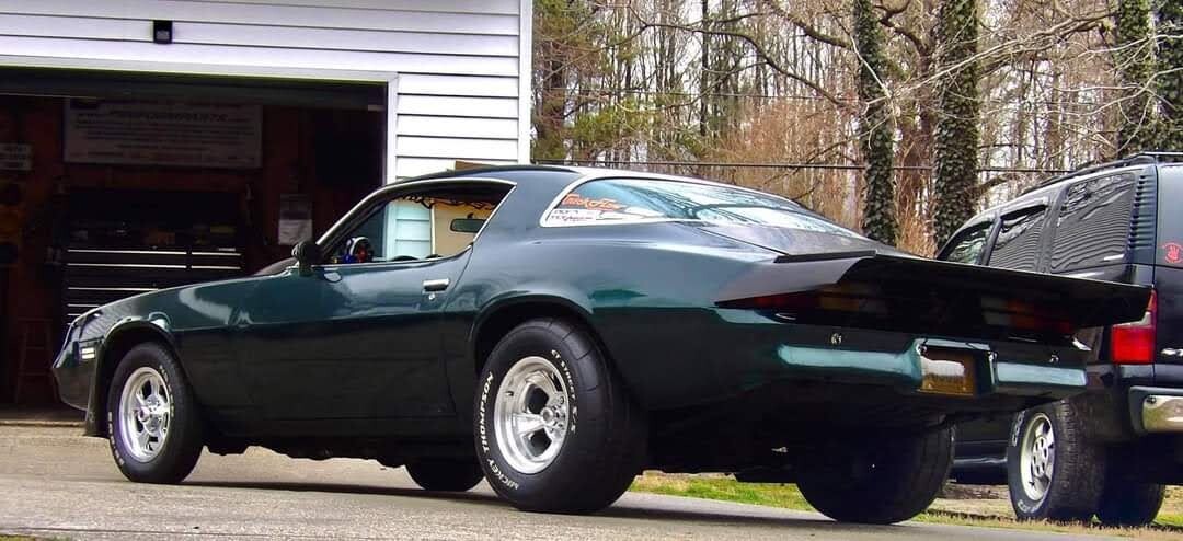 Chevy Camaro 74/81 Pro Street wing Black, Polished, Satin, Brushed