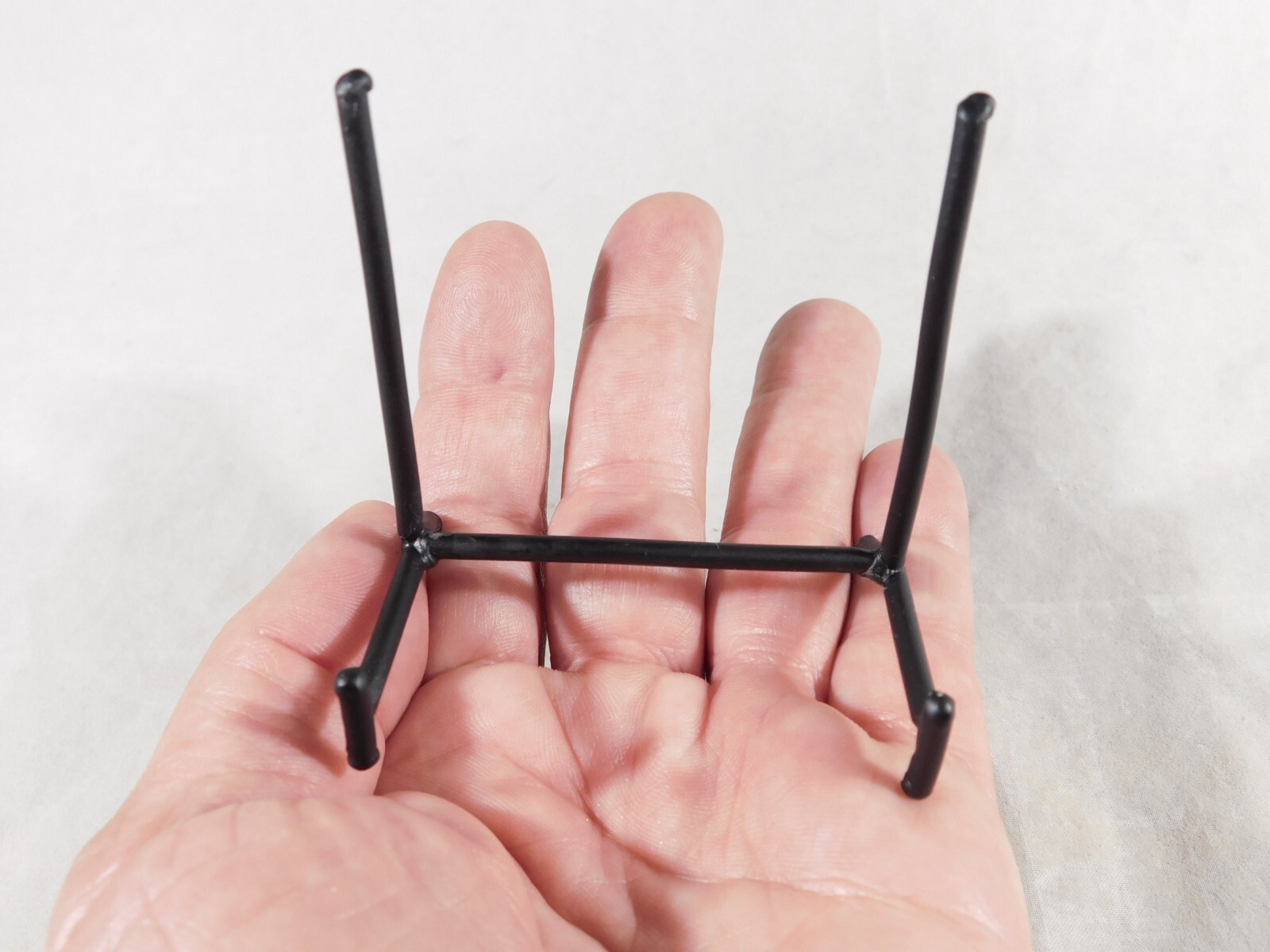 Easel Display Stand Metal Black Color Small Size