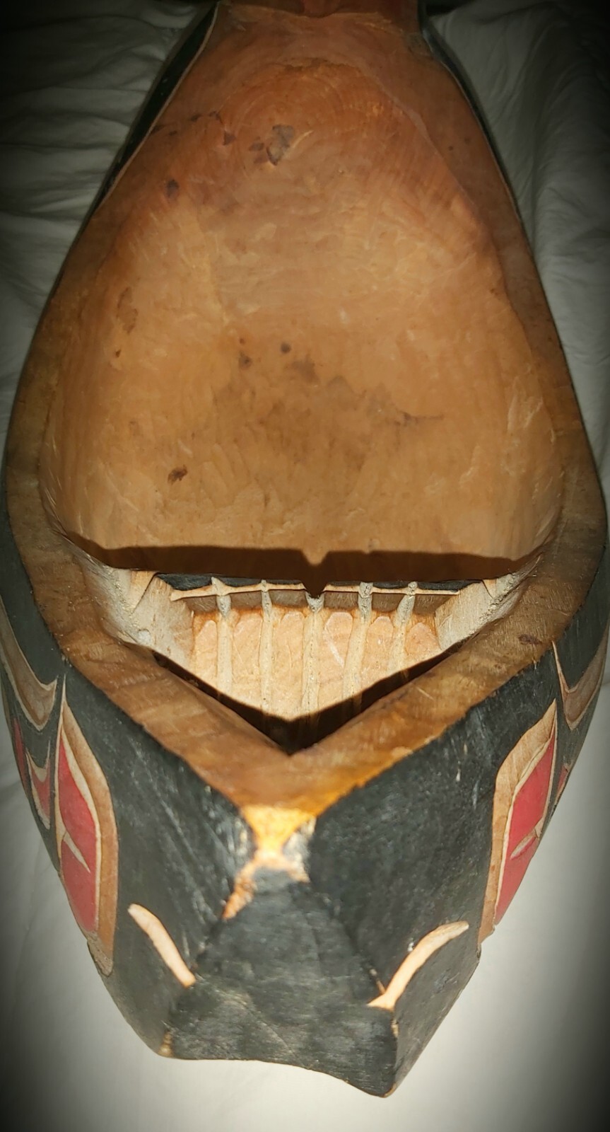 Northwest Coast; Haida, Eagle Ceremonial Bowl.