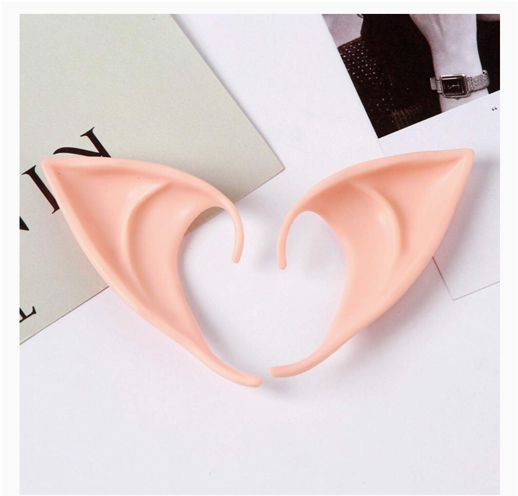 Pairs Halloween Pixie Elf Ears Fairy Cosplay Roles Play Fancy Dress Props Gifts