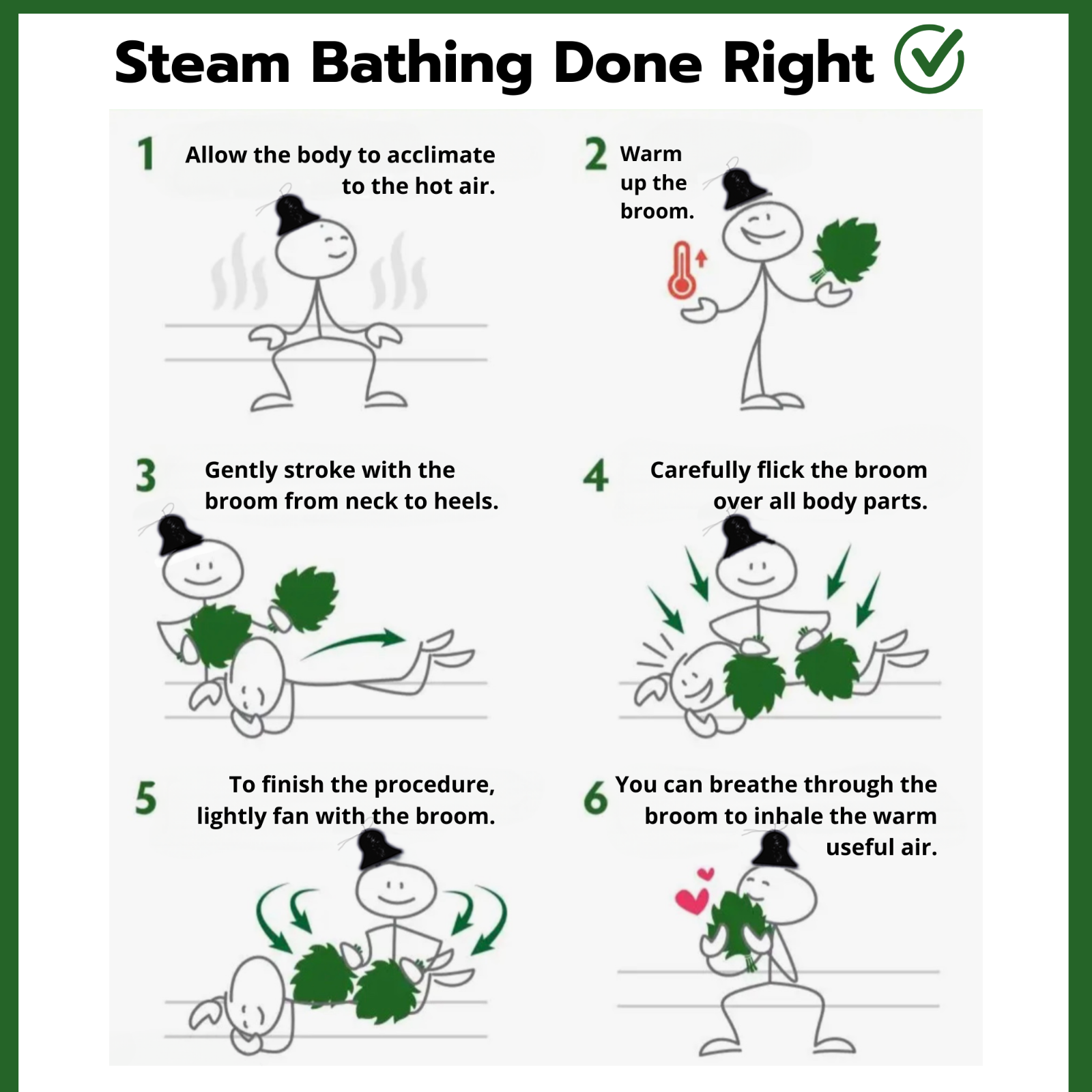 SET OF 2 Large Birch Sauna Whisk Russia Venik Spa Broom Веник для бани Березовый