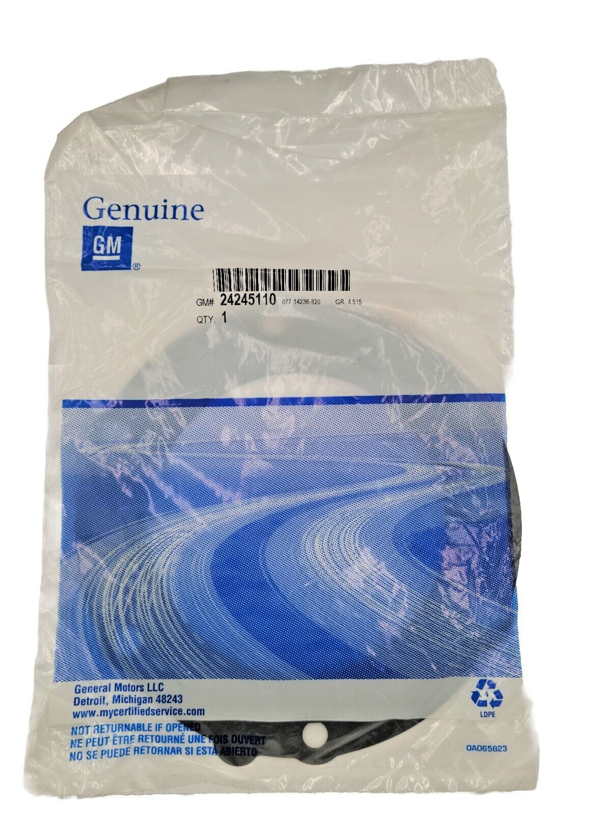 New OEM GM Transfer Case Adapter Gasket - 24245110 / 86816628