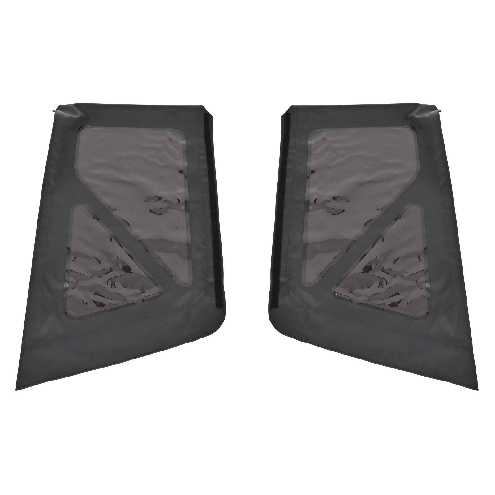 For Jeep Wrangler JK 2 door 2007-2018 Soft Top + Tinted Zippered Rear Windows