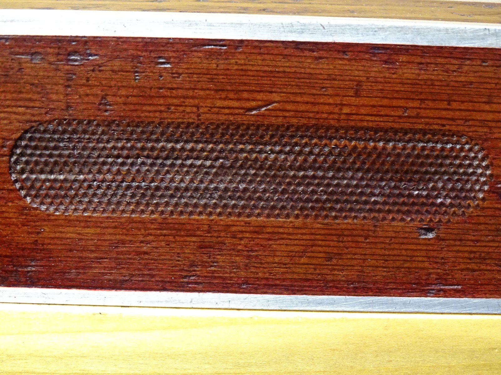 Goodell Pratt Roland Stetson Patent No 6024 Mahogany Aluminum Bound Level