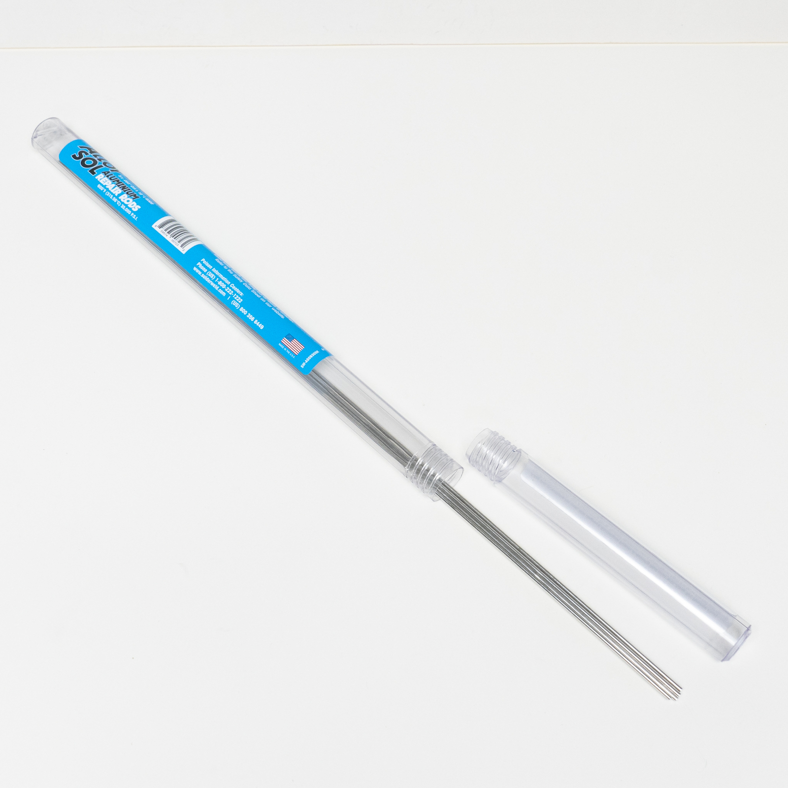 Solderweld SW-HVAK Brazing Pack 56% and 5% Braze Rods Al-Cop Solder and Flux