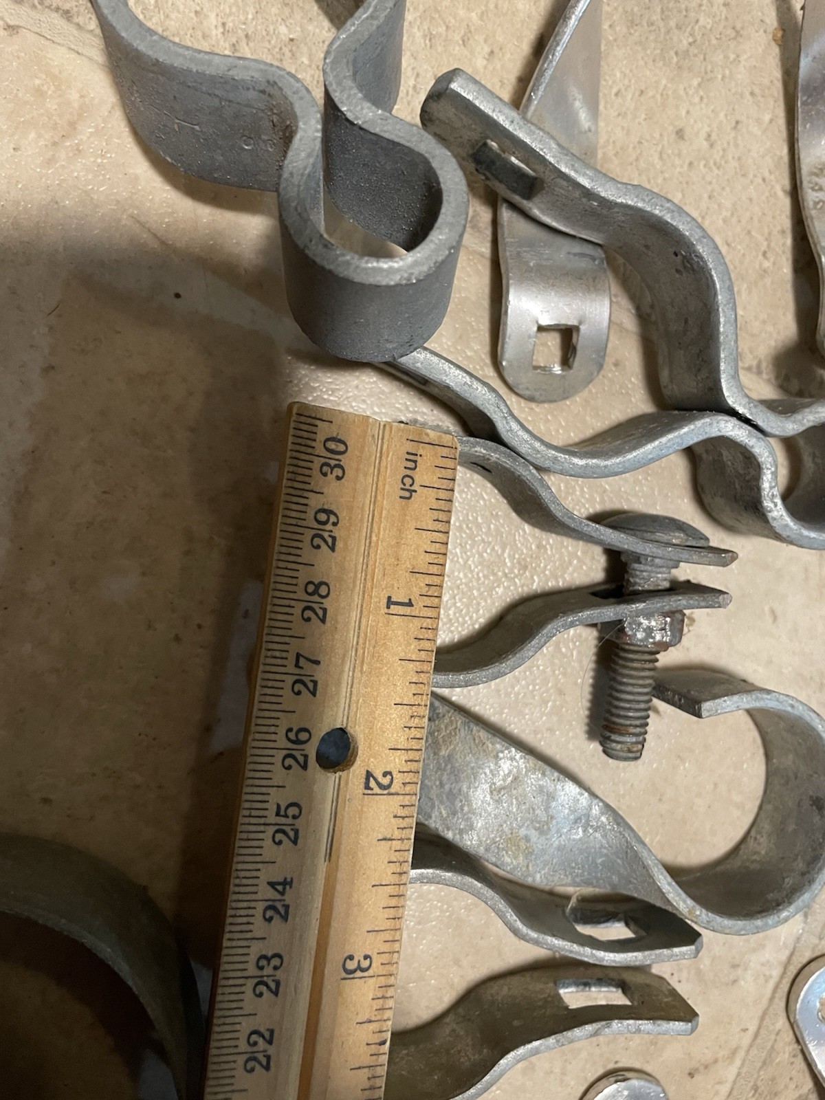 huge Lot of Chain Link Fence Hardware