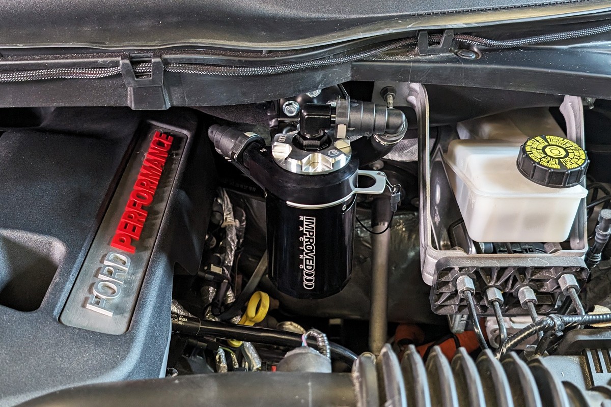 CCS Oil Catch Can Kit for 2015+ Ford F-150 3.5L V6, Raptor R 5.2L V8