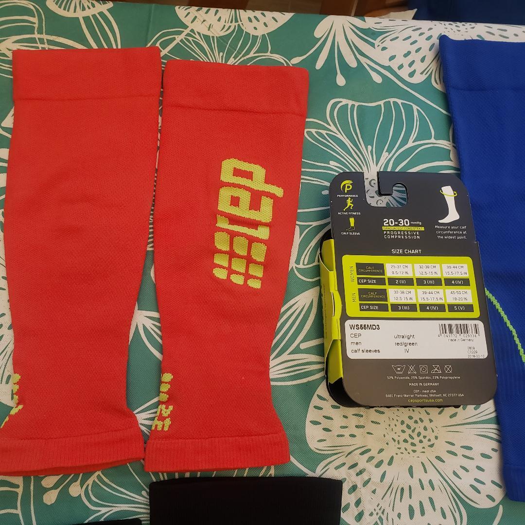 CEP Men's Pro+ Calf Compression Sleeves Performance Crossfit Pick Color & Size