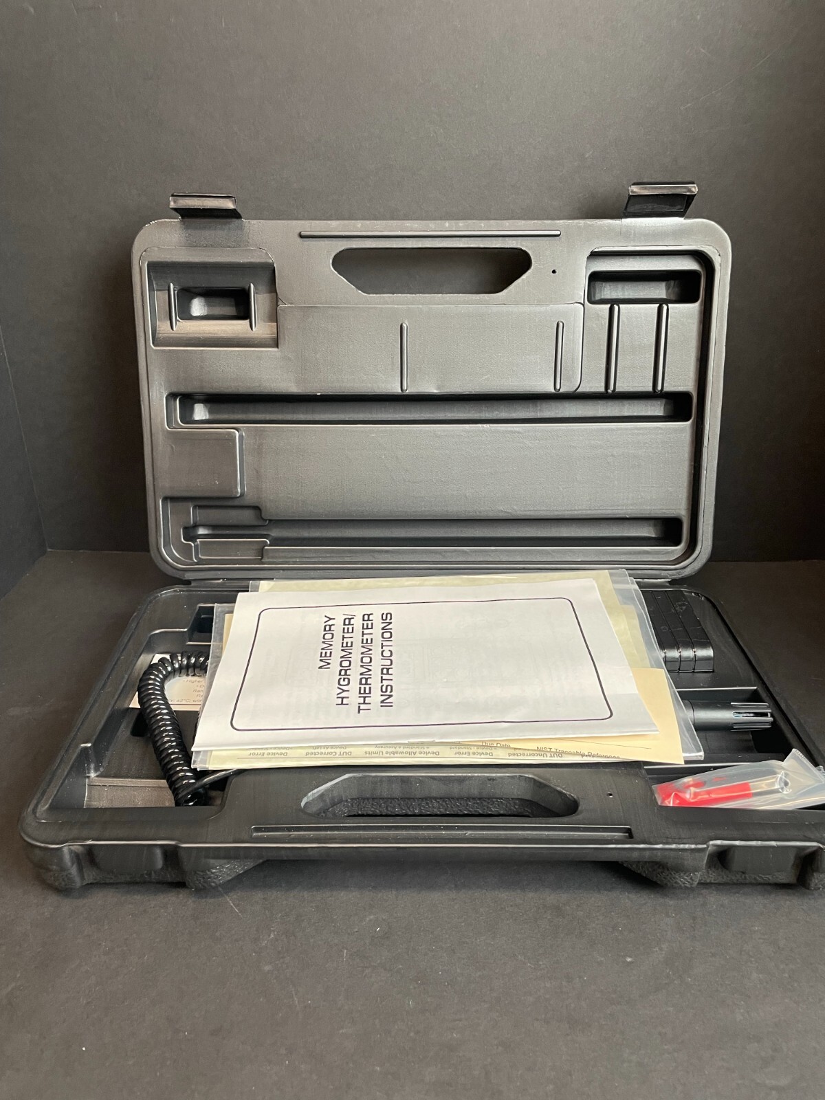 Fisher Scientific Traceable Memory Hygrometer Thermometer