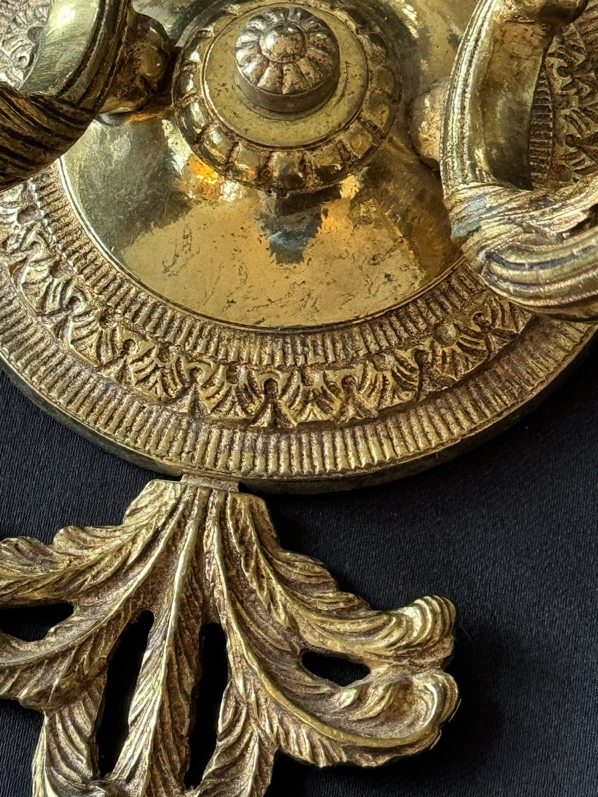 PAIR Vintage French Brass Wall Sconce Candelabras 2 Pair Available