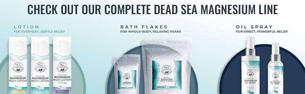 Natural Elephant Dead Sea Magnesium Bath Flakes 4 oz (113g)