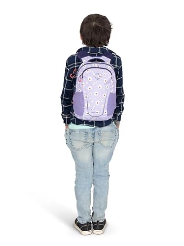 Osprey Daylite Jr. Kids' Commuter One Size, Daisy Print/Euphoria Purple