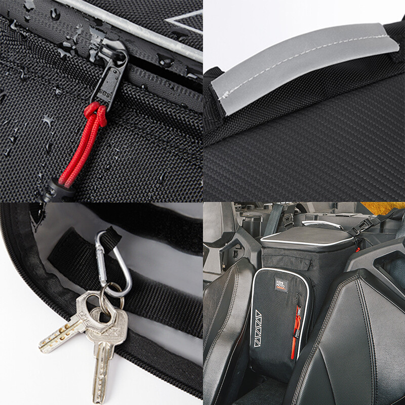 UTV Updated Center Console Storage Bag W/Cooler for Can Am Maverick X3 2020-2023