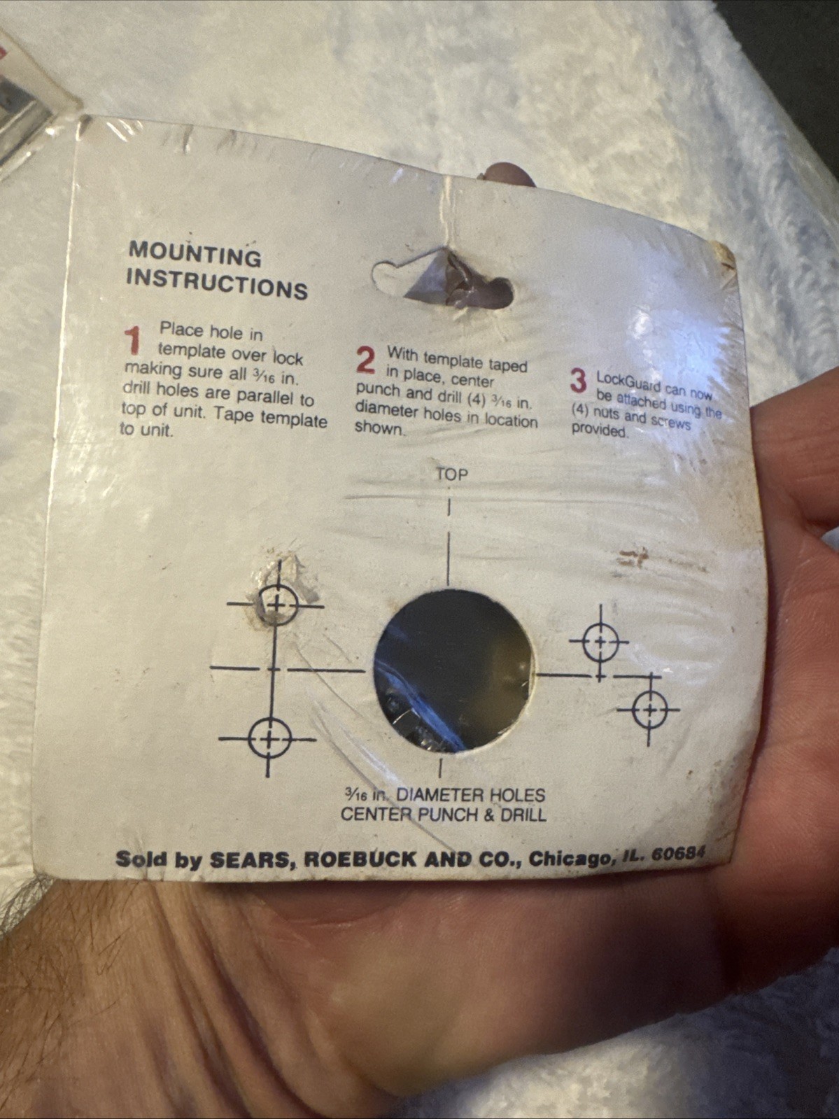 Sears Craftsman USA Nos Toolbox Chest Sealed 65118 A Lock Guard Roller Cabinet